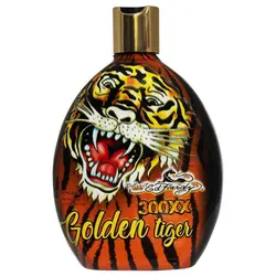 لوسیون سولاریوم ادهاردی مدل Golden Tiger حجم 400 میل EdHardy Golden Tiger Tan Skin Care Lotion 400ml