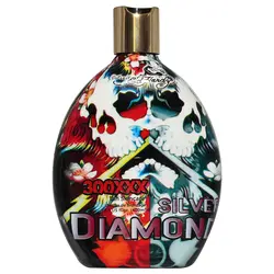 لوسیون سولاریوم ادهاردی مدل Diamond Silver 300XXX حجم 400 میل EdHardy Diamond Silver 300XXX Solarium Lotion 400 ml