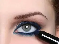 مداد چشم رنگی یورن شماره ۰۳ رنگ سرمه‌ای  Eyeliner Pencil YORN 03