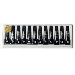 چسب مژه مصنوعی تیوپی  امپل مدل Black Clear حجم 1 گرم AMPLE Black Clear Eyelash Adhesive 1gr