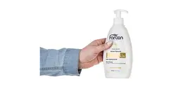 لوسیون بدن آبرسان فاربن مناسب پوستهای معمولی حاوی روغن جوانه گندم حجم 400 میلی لیتر Farben Wheat Germ Intense Hydrating Body Lotion 400ml