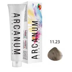 رنگ مو آرکانوم سری بلوند پلاتینه حجم 120 میل شماره 11.23 رنگ بلوند پلاتینه ماسه ای  روشن  Arcanum Series Platinum Hair Color 120 ml - No.11.23 (Light  PlatinumSandy Blonde )