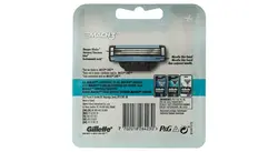 تیغ یدک ژیلت مدل Mach 3 بسته 4 عددی Gillette Mach 3 Blades Pack of 4