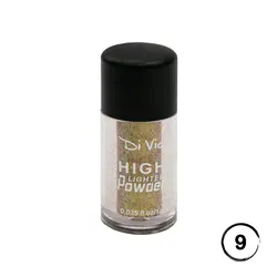 سایه گلیتر و هایلایتر پودری ویو Vio High lghter powder
