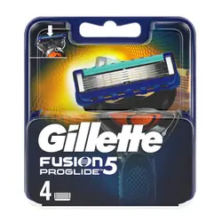 تیغ یدک ژیلت مدل Fusion 5 Proglide بسته 4 عددی Gillette Fusion 5 Proglide Blades Pack Of 4