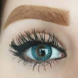 لنز چشم فصلی هرا رنگ آبی آکوا  شماره FA360