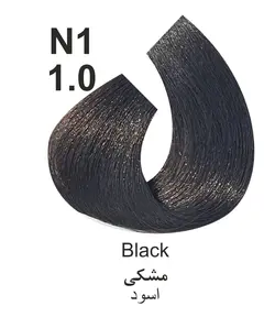 رنگ موی کاترومر KATROMER،شماره N1 مشکی