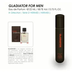 عطر جیبی ژک ساف مدل گلادیاتور حجم 22 میلی لیتر مناسب برای آقایان  Jacsaf Gladiator Pocket Perfume For Men 22ml