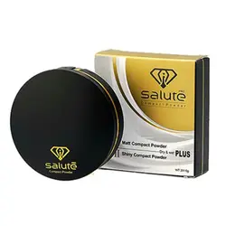 پنکک دوقلو سالوته salute compact powder2*1