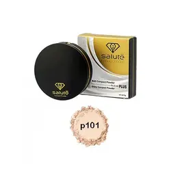 پنکک دوقلو سالوته salute compact powder2*1