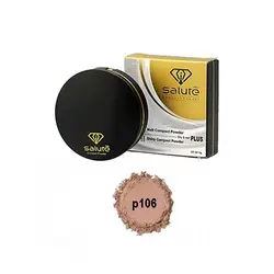 پنکک دوقلو سالوته salute compact powder2*1