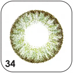 لنز رنگی بیوتی شماره beauty 34