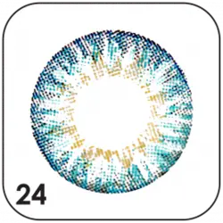 لنز رنگی بیوتی شماره beauty 24