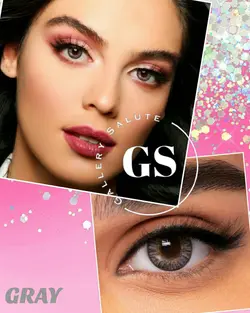 لنز رنگی روزانه فرشلوک رنگ طوسی Freshlook contact lenses Grey