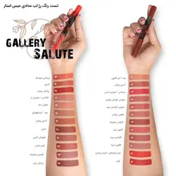 رژ لب مدادی میس استار مات و مخملی با ماندگاری بالا در 24 رنگ جذاب MIS STAR CRAYON LIPSTICK ALL NUMBERS AND COLORS