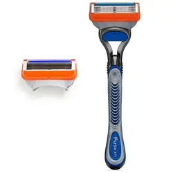 خود تراش مردانه ژیلت مدل Fusion 5 به همراه تیغ یدک