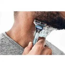 خود تراش مردانه ژیلت مدل Fusion 5 به همراه تیغ یدک