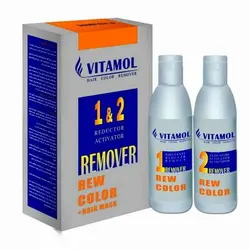 پاک کننده رنگ ریموور  مو ویتامول مدل 1&amp;2 مجموعه 2 عددی
