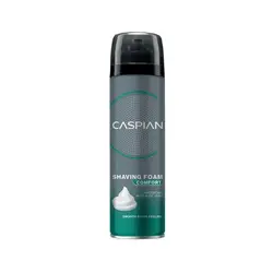 فوم اصلاح کاسپین مدل کامفورت حجم 200 میلی لیتر  Caspian Comfort Shaving Foam 200 Ml