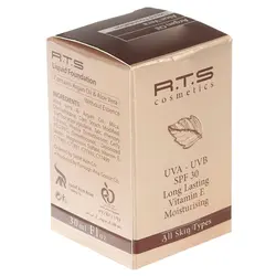 کرم پودر مدل قاشقی دوکاره آر تی اس 30 میل