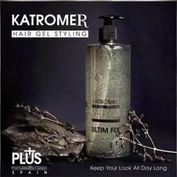ژل مو پمپی کاترومر پلاس مدل بسیار قوی 740 میل Katromer Plas Extra Hold Strong Styling Gel 740mil