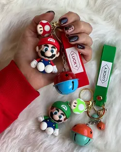 آویز و جاکلیدی سوپر ماریو قارچ خور