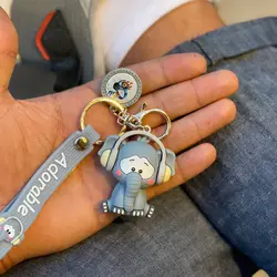 آویز و جاکلیدی فیل هدفون دار