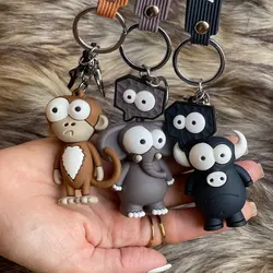 آویز و جا کلیدی حیوانات چشم درشت