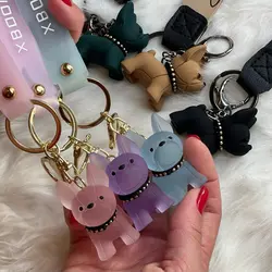 آویز و جاکلیدی فرنچ بولداگ