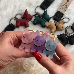 آویز و جاکلیدی فرنچ بولداگ