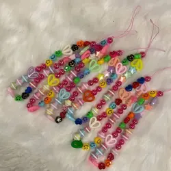 آویز موبایل فانتزی لبخند