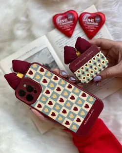 کاور ایرپاد استایلیش پاپیون زرشکی