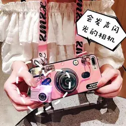 قاب موبایل آیفون کمرا لیزری + پاپ سوکت + جاسویچی دوربین + بند