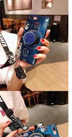 قاب موبایل آیفون کمرا لیزری + پاپ سوکت + جاسویچی دوربین + بند