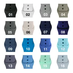 بند اپل واچ سیلیکونی رنگ ها