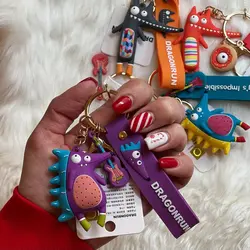 جا کلیدی آویز تمساح دراگون