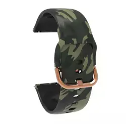 بند اپل واچ ارتشی سیلیکونی سبز