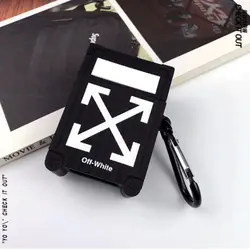 کاور ایرپاد آف وایت سیلیکونی چمدونی + بند ست