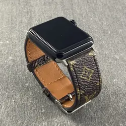 بند اپل واچ لویی ویتون چرمی
