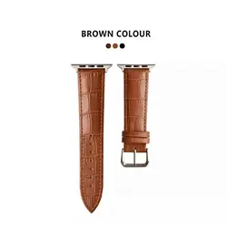 بند اپل واچ چرم کروکودیل