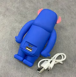 پاوربانک سالیوان آبی سیلیکونی