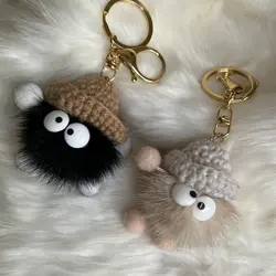 آویز و جاکلیدی هپل پشمالو