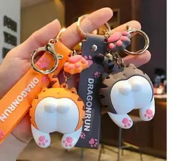 جاکلیدی آویز پشت گربه