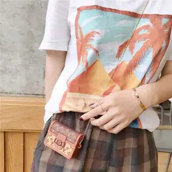 کاور ایرپاد لویی ویتون صندوقی قهوه ای روشن + زنجیر آویز ست