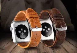 بند اپل واچ چرم ساده مات