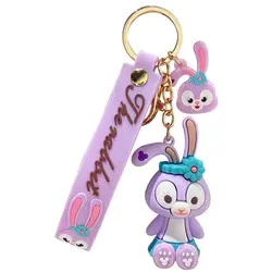 آویز و جاکلیدی عروسکی استلا خرگوش دیزنی بنفش