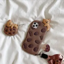 کاور ایرپاد خرس کیک شکلاتی