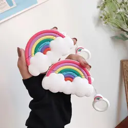 کاور ایرپاد رنگین کمان + بند ست