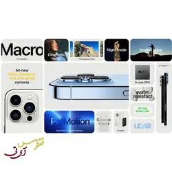 گوشی موبایل اپل مدل iPhone 13 Pro Max ZA/A Not Active ظرفیت 256 گیگابایت