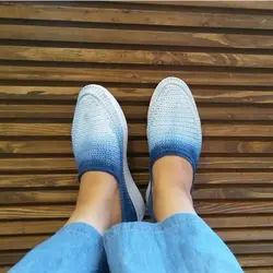 گیوه طرح هایلایت آبی